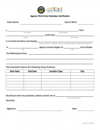 Third Party Certification Form