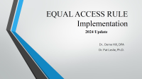 Equal Access Rule Implementation Presentation